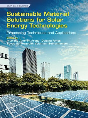 cover image of Sustainable Material Solutions for Solar Energy Technologies